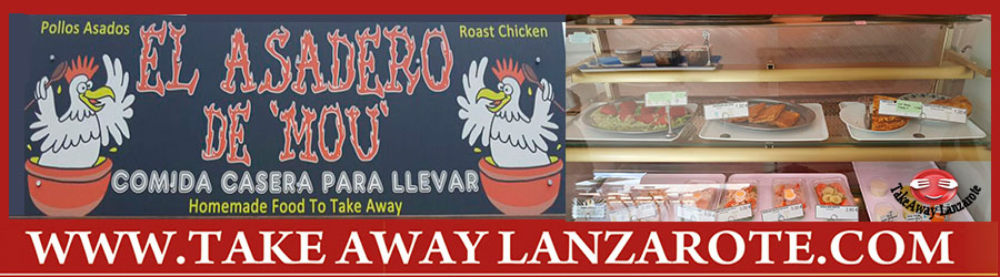 Asadero de Mou Chicken Roaster Costa Teguise  Restaurant Chicken Roaster & Tapas Takeaway Costa Teguise, Lanzarote, food Delivery Lanzarote