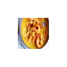 Prawns in curry sauce