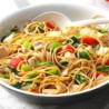 Chicken stir-fried noodles