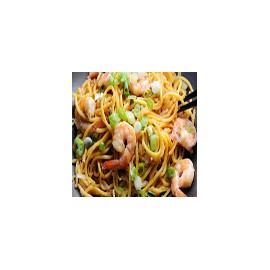 Prawn stir-fried noodles