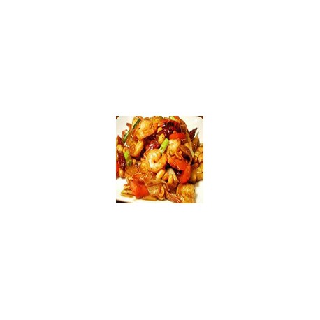 King Prawns with Satay sauce