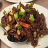 Kung-Po beef (sweet,sour,hot)