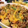 Nachos with Cheese and Chilli Meat