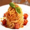 Spaghetti en salsa de tomate
