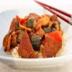 Dou Fu con salsa agridulce