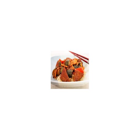 Dou Fu con salsa agridulce