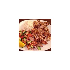 Plato de Kebab Pollo