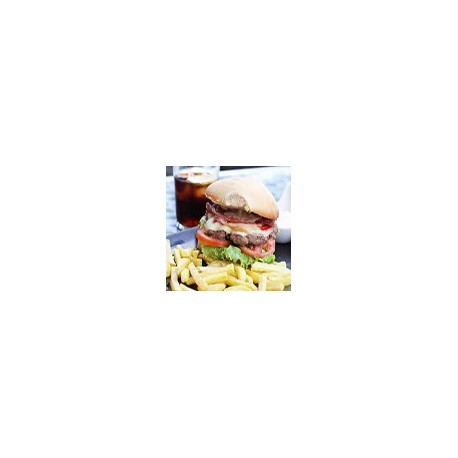 Hamburguesa Especial y Fritas