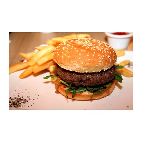 Hamburguesa con Fritas