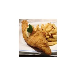  Pescado local (haddock) y patatas fritas