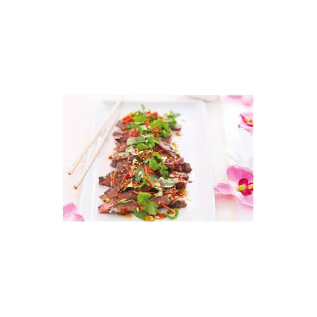 Grlled Sirloin with Black Pepper