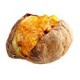 Jacket potato with home made chicken curry filling