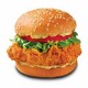 Hamburguesa de Pollo Zinger y Papa Frita