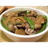 Chicken with bamboo shoots and Chinese mushrooms