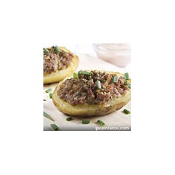 Potato Skins Filled with Minced Meat