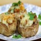 Mushrooms Stuffed with Roquefort Cheese
