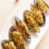Stuffed Mussels Gratin