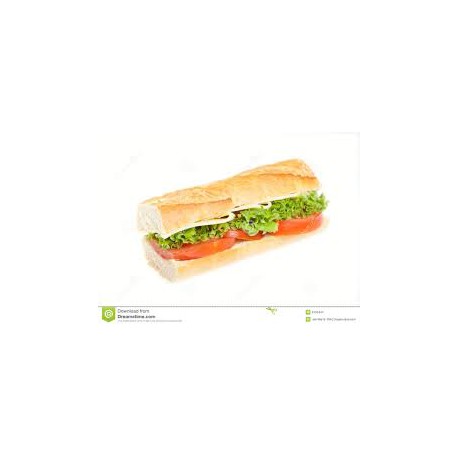 Cheese Baguette with extras