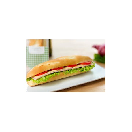 Bocadillo Queso y Jamon con Extras