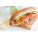 Bocadillo de Salmon Ahumado