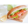 Bocadillo de Salmon Ahumado