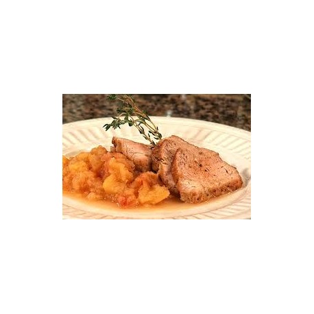 Pork Sirloin with Apple Sauce