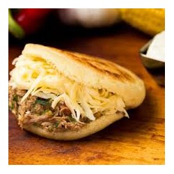 Meat & Cheese Arepa