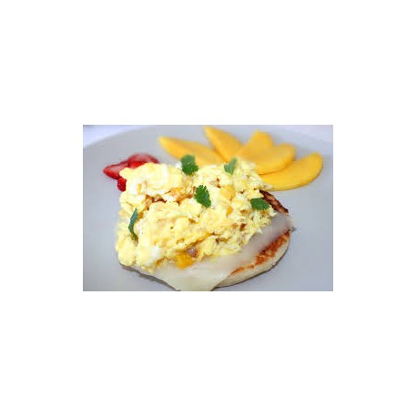 Arepa Con Huevo Revuelto