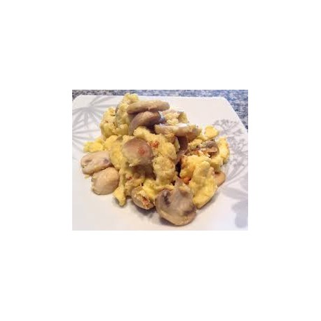 Scrambled Eggs w/ Mushrooms