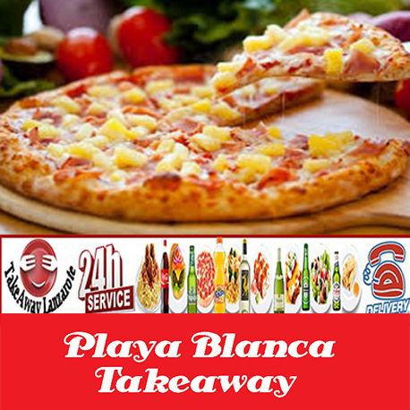 Pizza Hawai XXL Pizzeria Playa Blanca