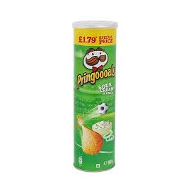Crisps  Pringles 165g SourCream & Onion