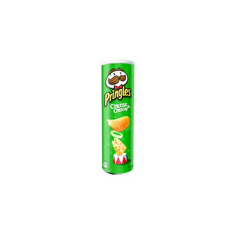 Crisps Pringels 150 gr.cheese & onion