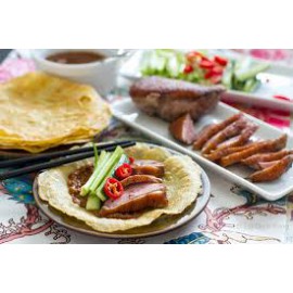 Pato de Pekin con Crepes