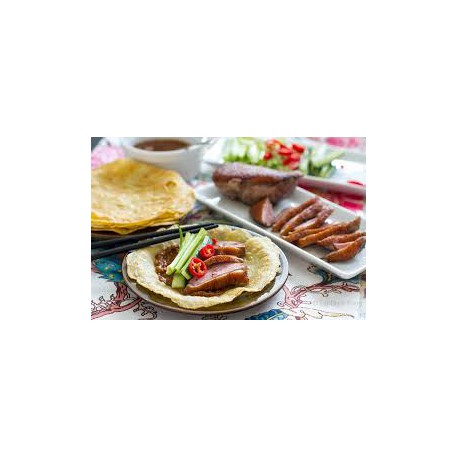 Pato de Pekin con Crepes