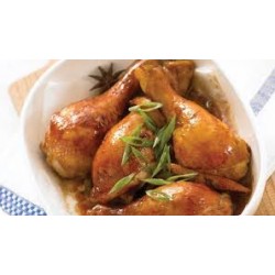 Muslos de Pollo Asados con Verdura 100gr