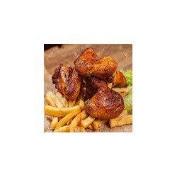 Mexican Chicken Wings with Chips