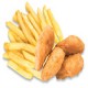 Nuggets de Pollo con Papas Fritas