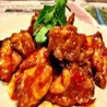 Chicken with spicy sauce