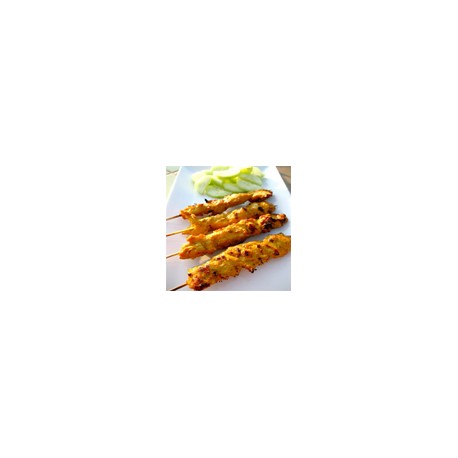 Brochetas de Pollo Satay