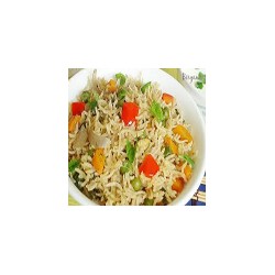 Arroz frito con verduras