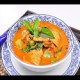 Pork with Thai red curry