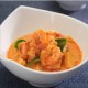 King prawns with Thai red curry