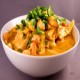 Curry rojo tailandés especial (pollo, ternera, gambas)