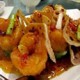 King prawns and chicken with chinese sauce