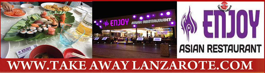 Asian Restaurant Enjoy Chinese Delivery Restaurant Takeaway Puerto del Carmen, Food delivery Lanzarote, Lanzarote, food Delivery Lanzarote