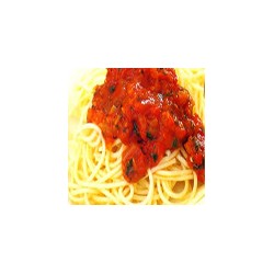 Spaguetti in Napolitan Sauce