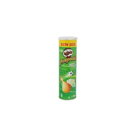Crisps  Pringles 165g SourCream & Onion