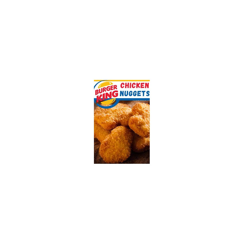 Chicken Nuggets Box x24p Burger King Takeaway Lanzarote