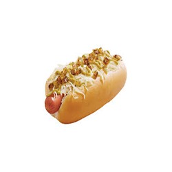 Hot Dog with Onion & Cheese