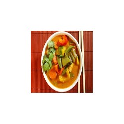 Vegetables with Thai red curry